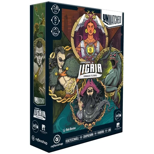 Unmatched: Legendák ligája – Harmadik felvonás (magyar) társasjáték