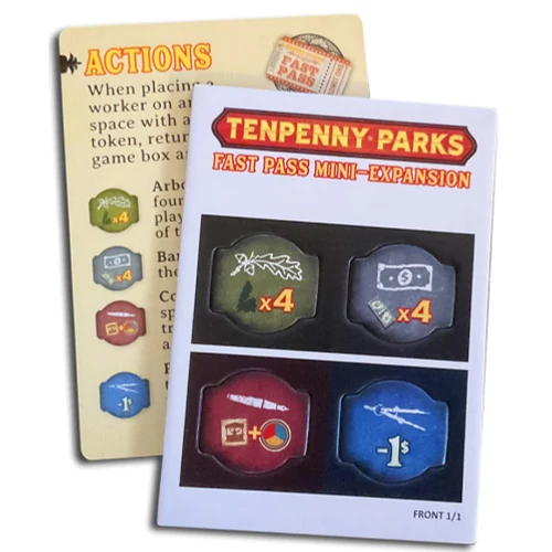 Tenpenny Parks: Fast Pass Mini Expansion (angol) kiegészítő
