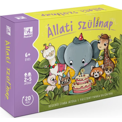 Állati szülinap (magyar) társasjáték