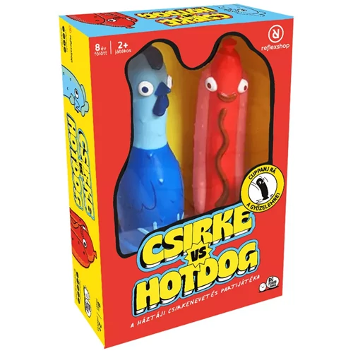 Csirke vs. Hotdog társasjáték