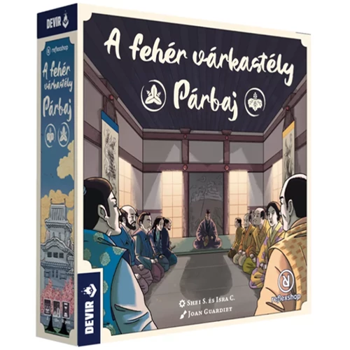 A Fehér Várkastély: Párbaj társasjáték - ajándék promólapkákkal