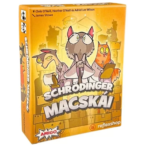 Schrödinger macskái (magyar, reflexshop kiadás) társasjáték