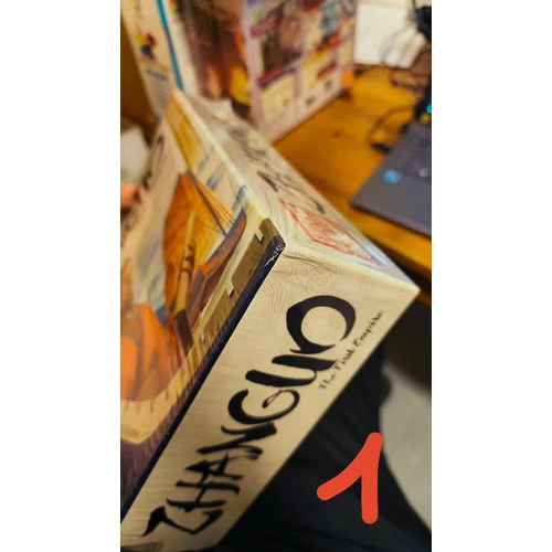 Zhanguo: The First Empire (angol) társasjáték - enyhén sérült dobozos