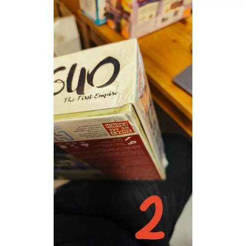 Zhanguo: The First Empire (angol) társasjáték - közepesen sérült dobozos