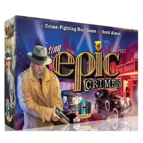 Tiny Epic Crimes (angol) társasjáték