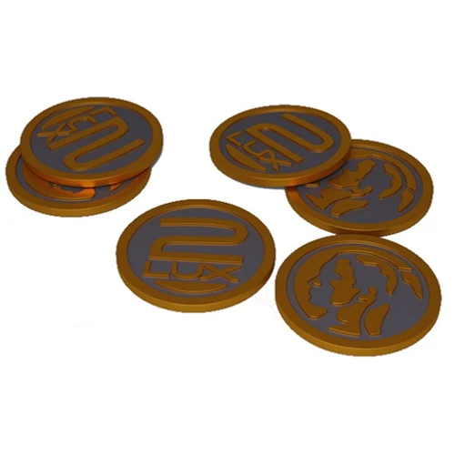 Capital Lux 2 fémpénzek