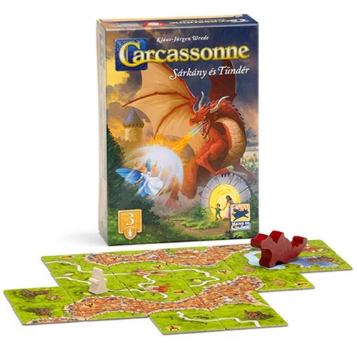 Carcassonne: 3. kiegészítő - A Hercegnő és a Sárkány kiegészítő