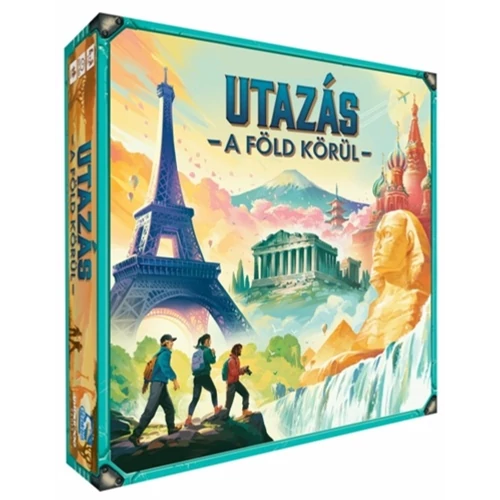 Utazás a Föld körül (ajándék Bakancslista kiegészítővel) társasjáték