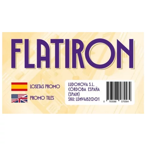 Flatiron: Promo Tiles (angol) társasjáték kiegészítő