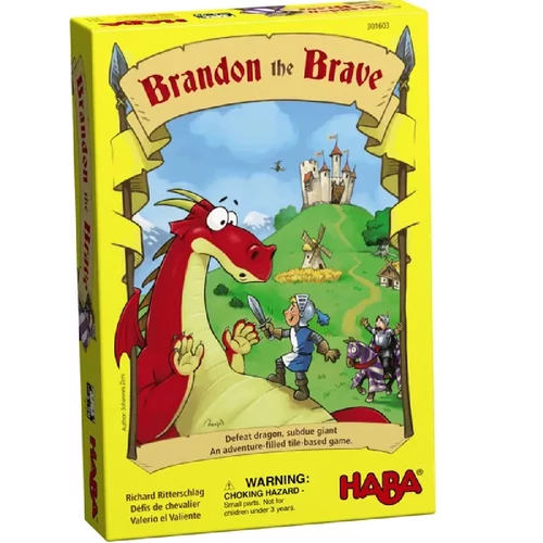 Brandon the Brave- Rettenthetetlen Richárd társasjáték