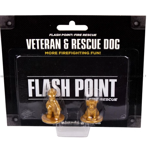 Flash Point: Fire Rescue – Veteran and Rescue Dog (angol) társasjáték kiegészítő