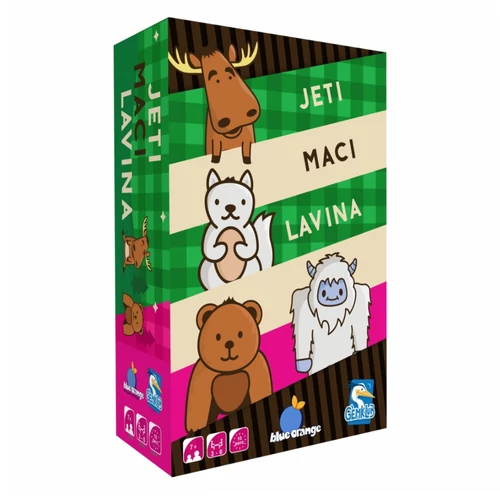 Jeti, maci, lavina társasjáték