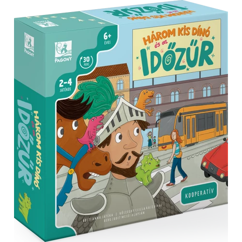 Három kis dínó és az időzűr társasjáték