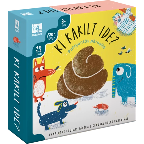 Ki kakilt ide? - Pottyantós párosító társasjáték