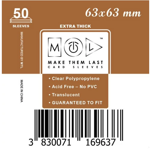 MTL 63x63 mm premium kártyavédő