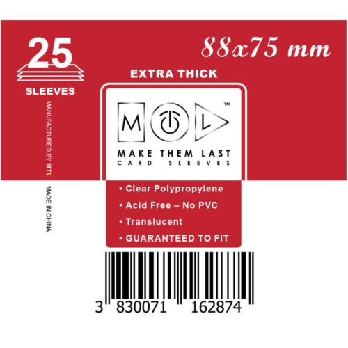 MTL 88x75 mm premium kártyavédő