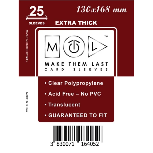 MTL 130x168 mm premium kártyavédő