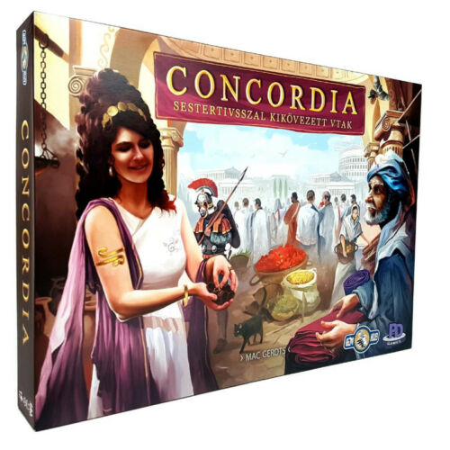 Concordia: Sestertiussal Kikövezett Utak társasjáték