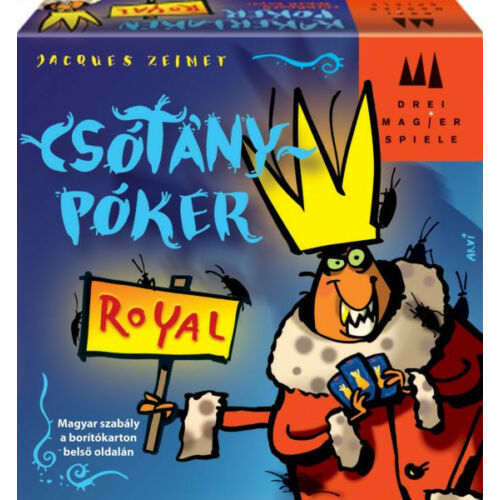 Csótánypóker Royal társasjáték