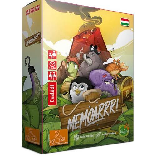 MemoArrr társasjáték
