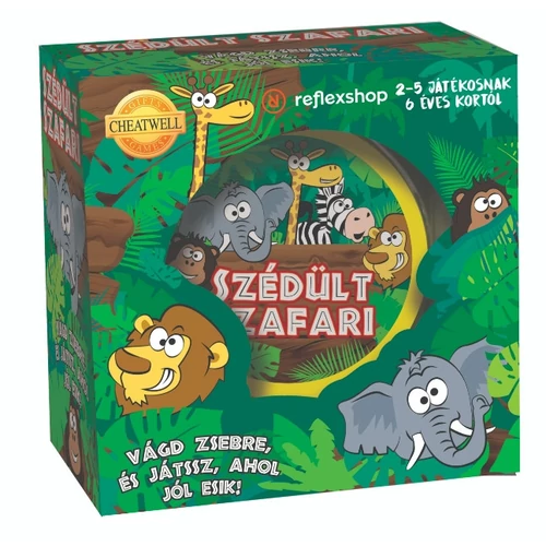 Szédült Szafari társasjáték