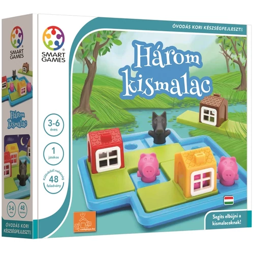 Három kismalac SmartGames logikai játék