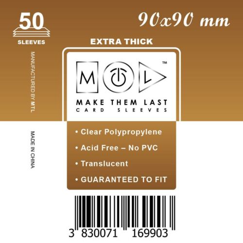 MTL 90x90 mm premium kártyavédő